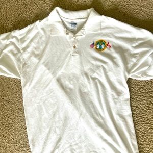 Large Gildan heavy weight 02-03 pacific northwestern division soccer polo